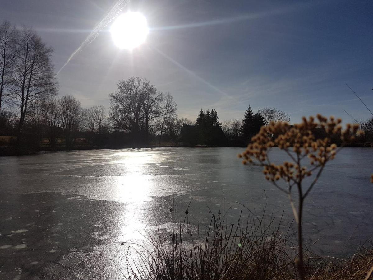 Saint-Donat Fermette Typique Auvergnate Dans Son Ecrin D'Eau Et De Verdure מראה חיצוני תמונה